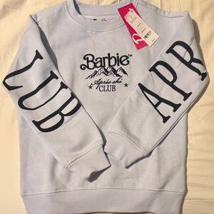 Barbie Light Blue Après Ski Club Pullover